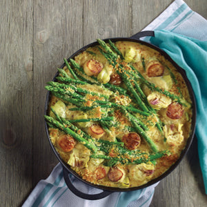 Asparagus And Artichoke Gratin