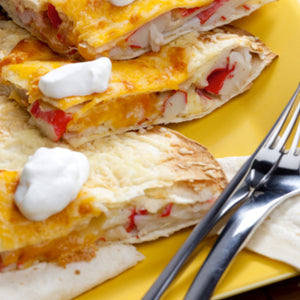 Seafood Quesadillas