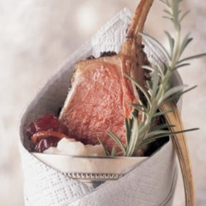 Rack Of Lamb With Orange-Cranberry Chutney