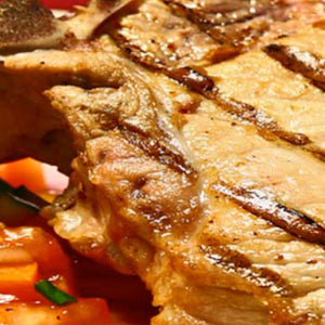 Smoked Caribbean Pork Chops