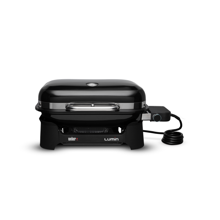 Lumin Electric Compact Grill Black