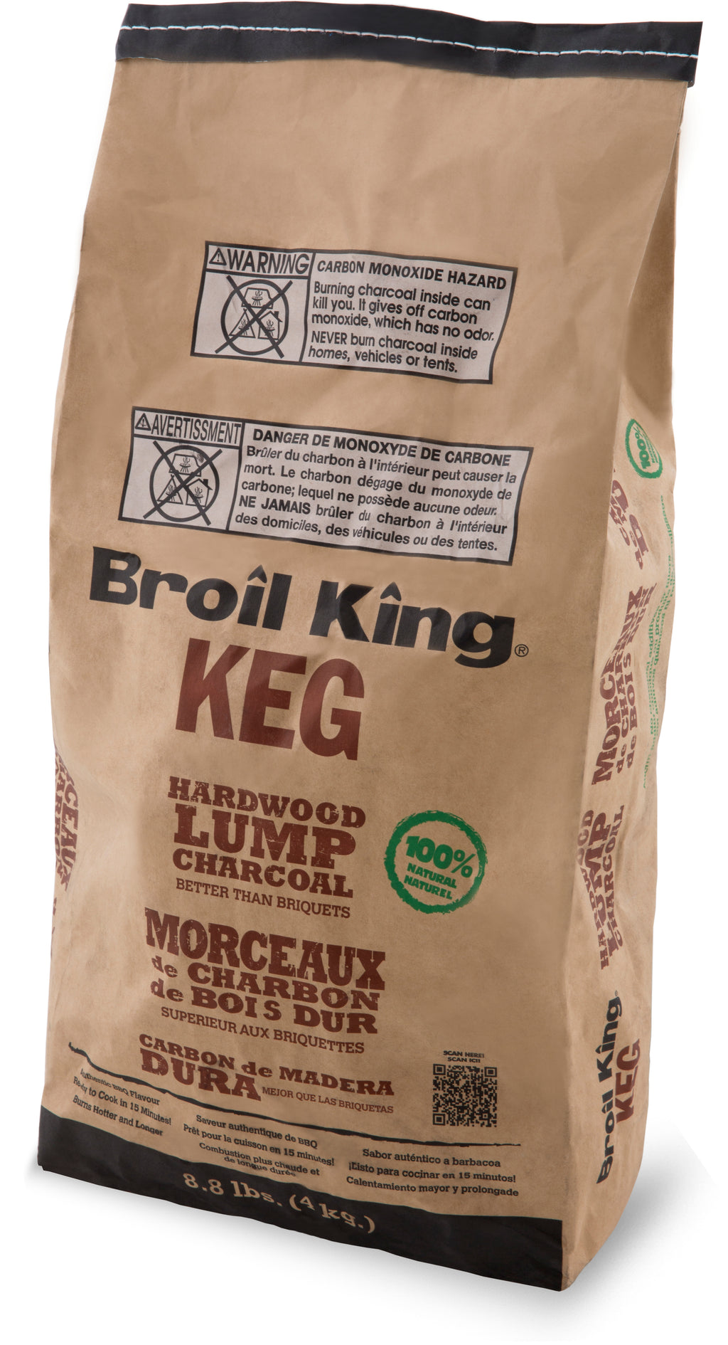 Broil King® KEG Hardwood Lump Charcoal