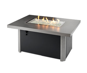 The Outdoor Greatroom Company Caden Rectangular Gas Fire Pit Table